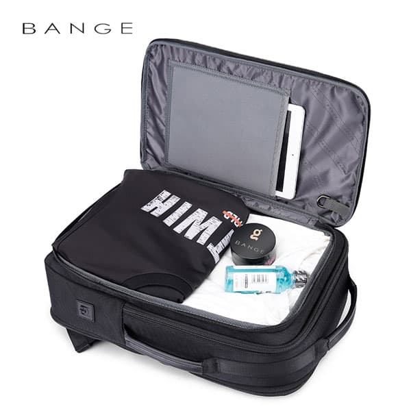 کیف کوله پشتی چرم اورجینال باکیفیت BG-S56 با قابلیت شارژ موبایل