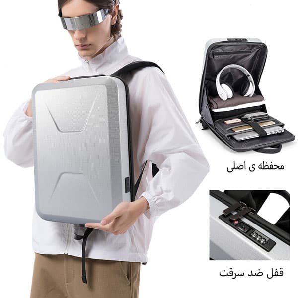 قیمت خرید کیف ضدآب و ضدضربه دارای قفل TSA و پورت USB مدل BG2839 