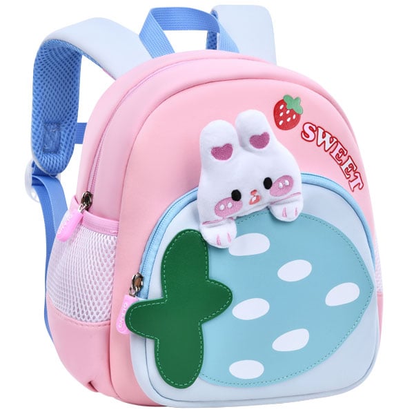 خرید-کیف-مدرسه-کودکانه-توت-فرنگی