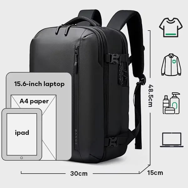 BANGE 7876 laptop backpack 17 inch
