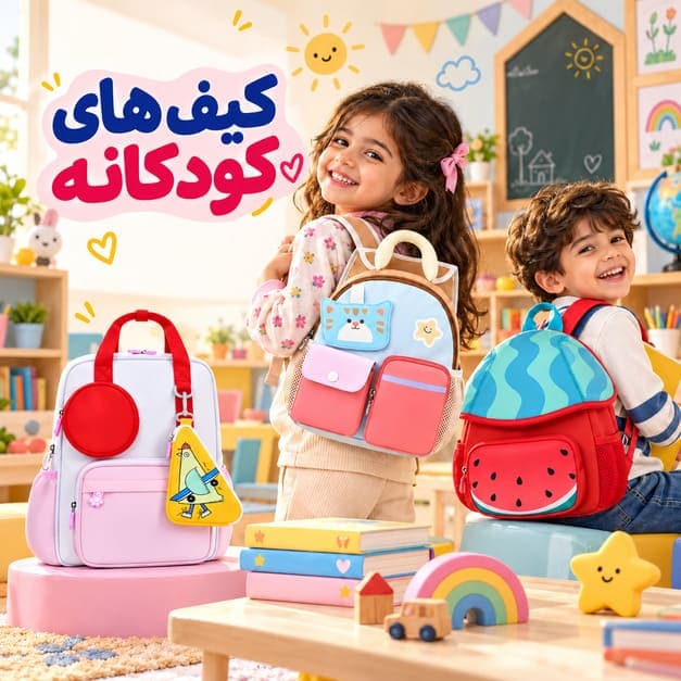 خرید کیف کودک و مهدکودک