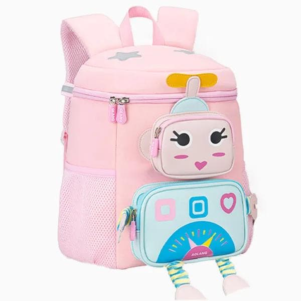 خرید-کیف-بچگانه-ابتدایی-دخترانه-صورتی