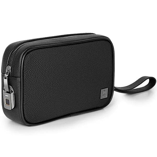 سفارش-کیف-چرمی-Master-Genuine-Leather-Fingerprint-Pouch-نمای-ایستاده