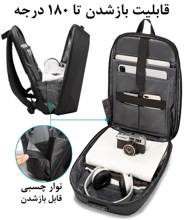قیمت کوله پشتی ضدضربه و مسافرتی بنج 7251