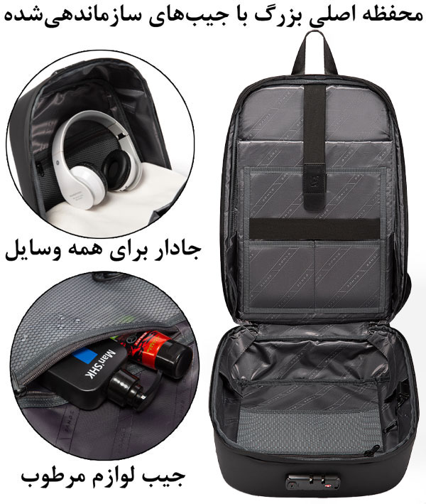 خرید کوله پشتی بزرگ و جادار BANGE 7251