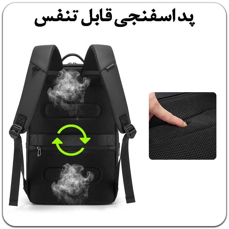  سفارش کیف-کوله-پشتی-دانشجویی-ضدآب-اسپورت-BG-2950