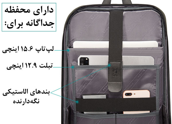  قیمت کیف لپ تاپ 15.6 اینچی و 12.9اینچی BAMGE 7251