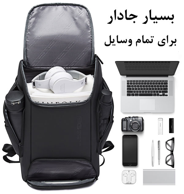 کیف-لپ-تاپ-ضدآب-دارای-درگاه-usb-برای-کار-تحصیل-مسافرت-bg-7267