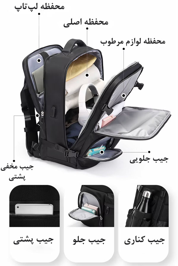 کیف-کوله-دانشجویی-بنج-1800-1
