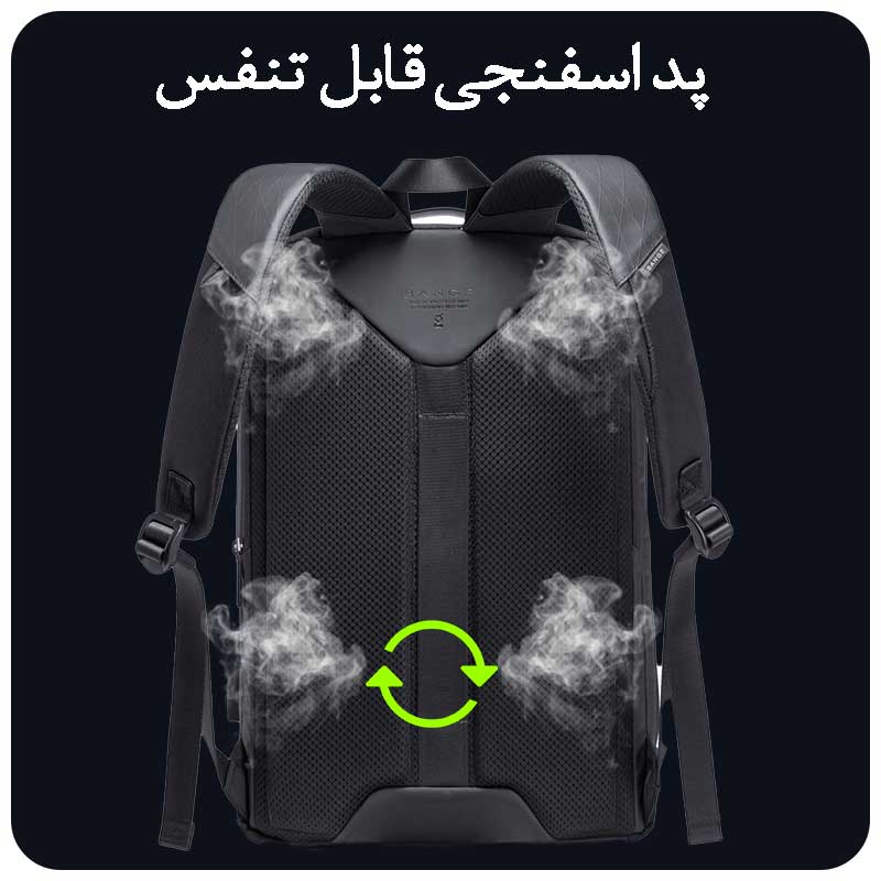 کوله-پشتی-دوبند-استاندارد-اورجینال-دانشجویی-بنج-مدل-BG-7078