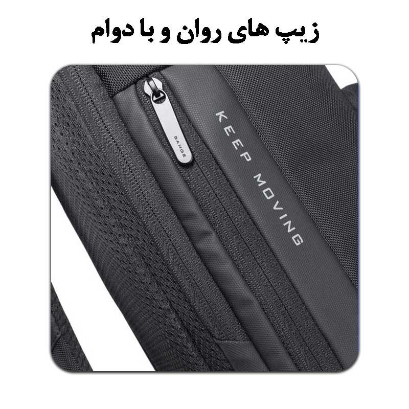 کیف-کوله-ای-دوشی-شانه-ای-چند-محفظه-ای-ضدآب-ضدضربه-بنج-BANGE-7078
