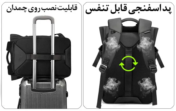 کیف کولی سفری سبک و راحت بنج BG-7700