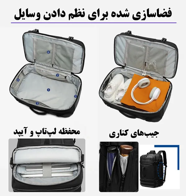 کیف دستی و رو دوشی سفری و باشگاهی اوزوکو 9242L