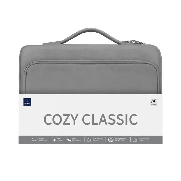 خرید-کاور-لپ-تاپ-Cozy-Classic-Case-طوسی-14-اینچی