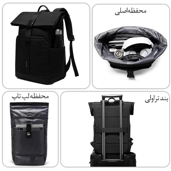 کیف کوله ای اورجینال بنج BG-3115 مناسب لپ تاپ 15.6 اینج