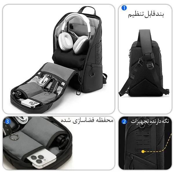 بادی بگ و کوله تک بند جادار و باکیفیت بنج مدل FW-227 