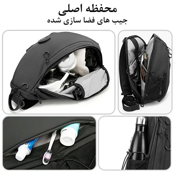 کوله پشتی تک بند ضدآب و ضد باران مسافرتی بنج FW-232