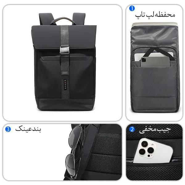 کوله پشتی لپ تاپ و کیف  مسافرتی باکیفیت برند بنج BG-3126