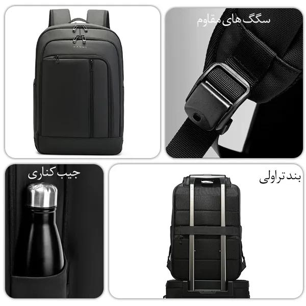 کیف کوله ای مدرسه و دانشگاه BG-3076 مناسب لپ تاپ و آیپد