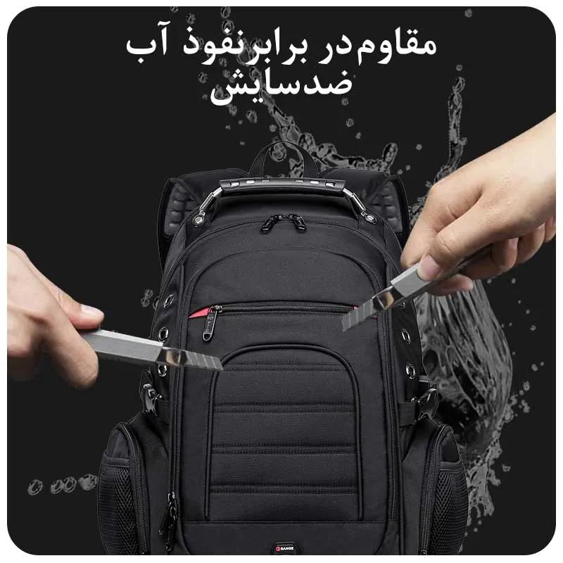 کوله پشتی USBدار ضدآب و باکیفیت BANGE BG1903